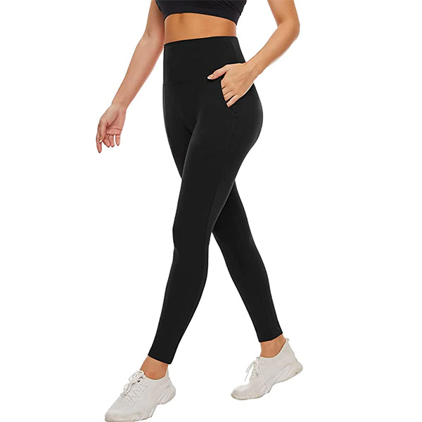Fullsoft Womens Yoga Pants Leggings-No See-Through High Waist Tummy Control  3pk