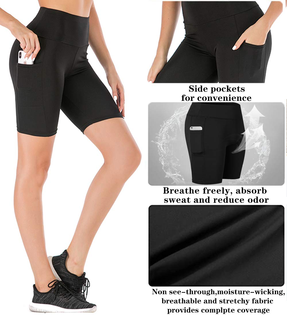 Compression Pants Shorts Slip Bike Workout Women Yoga Shorts
